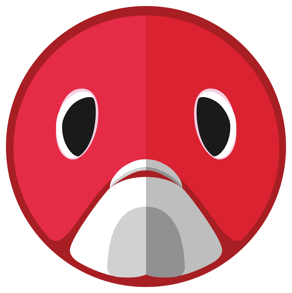 Ryukin Goldfish Icon Circle